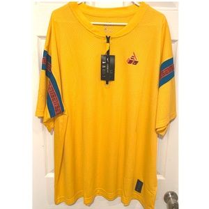 Nike Giannis S/S Shirt Yellow CK6296-739 Sz XXL NWT $65
